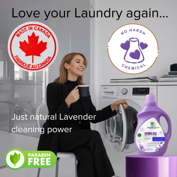 AngelicKleen Lavender Bliss Liquid Laundry Detergent