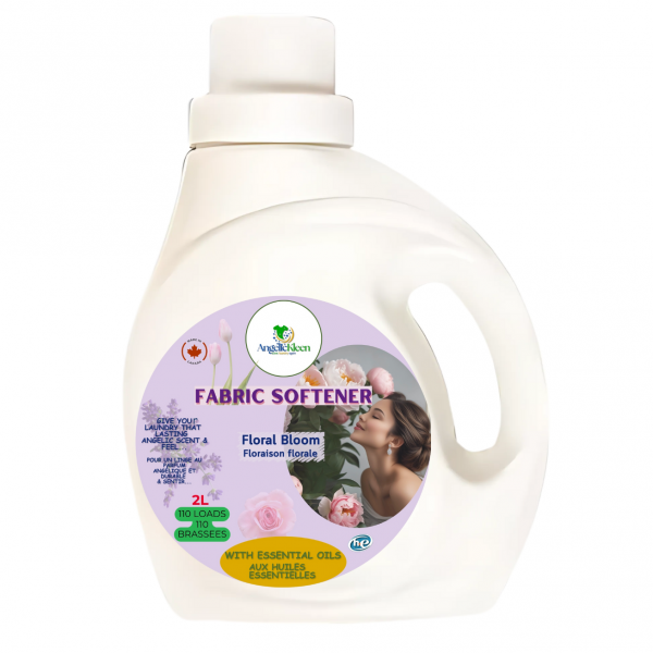 Angelickleen Fabric Softener is a premium, eco-conscious solution designed to elevate your laundry experience while caring for the planet. Made from an organic base of plant-derived ingredients, it ensures gentle softness for your fabrics without harsh chemicals.