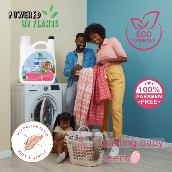 AngelicKleen Baby Soft Liquid Laundry Detergent