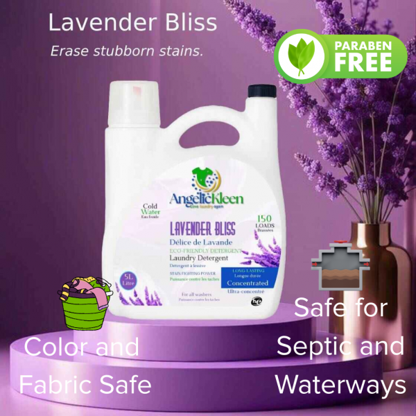 AngelicKleen Lavender Bliss Liquid Laundry Detergent